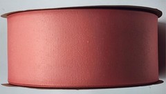 1 Spool Grosgrain ribbon 50 yards 2-1/4″ Polyester Melon/Pink 9252 Deep Coral