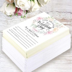 Wedding Invitations with Envelopes – Set of 25 – Blank Wedding Stationery – B…