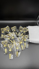 24PCS Wedding Favors & Bags Metal Alloy Heart Wine Bottle Stopper Champagne NEW