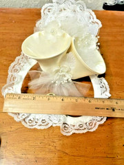 Elegant 50th Wedding Anniversary Cake or Gift Topper