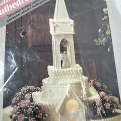 Wilton Wedding Cake Cathedral Kit #2104-2940 Sealed NOS Cake Supports Church