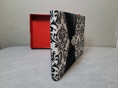 STUDIO HIS & HERS GUEST BOOK BLACK AND WHITE