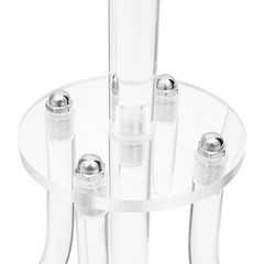 4 pcs 5 Arm Acrylic Candle Holder Freestanding Candle Holder for Wedding Party