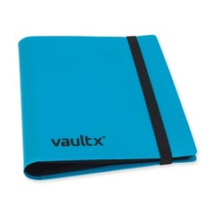 Vault X 4 Pocket Standard Strap Binder, Holds 160 Trading Cards in 20 Side-Lo…