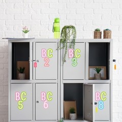 20 Sheets Alphabet Stickers 4 in Letter and Numbers Stickers 240PCS self-Adhe…
