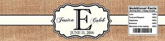 Burlap & Ivory Monogram Wedding anniversary Engagement Water Bottle LabelsMRT