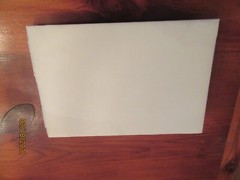 STUDIO HIS AND HERS WEDDING GUEST BOOK WITH SATIN AND LACE FLOWER