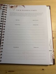 Beautiful Boho Wedding Planner Book and Organizer – Enhance Excitement and Makes