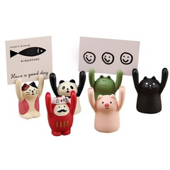 UgyDuky 6 Pack Cute Animal Cartoon Photo Clip Notes Messages Folder Note…