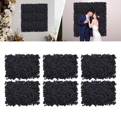 6PCS Artificial Flower Wall Panels for Wedding Garden Decor Backdrop 60*40cm TOP
