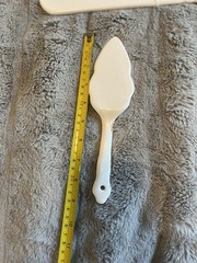 Happily Ever After Ceramic White Wedding Cake Knife And Server Set Mr And Mrs