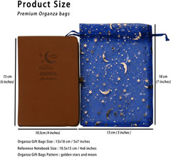 100Pcs 5X7 Inches Sheer Drawstring Organza Bags Stars and Moon Wedding Party Fav