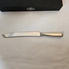Mullingar Pewter Claddagh Design Irish Wedding Cake Knife 12.5″ Ireland Box