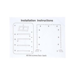 Metal Flower Balloon Frame Square Wedding Arch Backdrop Metal Stand Decor