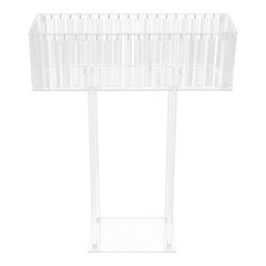 30.7inch Clear Acrylic Flower Stand for Wedding Centerpieces Table decor