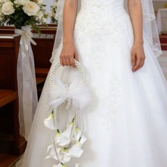 White Calla Lily Hand Arrangement Elegant Calla Lily Bridal Arrangement Long