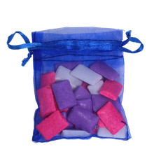 Royal Blue Organza Gift Bags Multiple Sizes in Sets of 20, 50 or 100