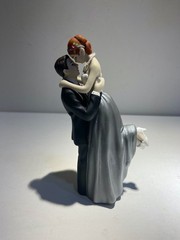 Wedding Cake Topper True Romance Wedding Star Porcelain Repaint One Of A Kind
