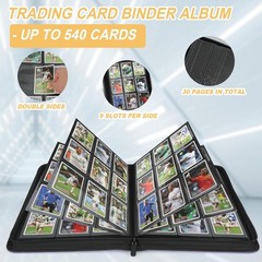 GERMUN Trading Card Binder 9 Pocket, 540 Pockets Card Binders, Card Collectio…
