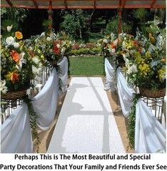 Luxury White Bridal Carpet for Indoor & Outdoor Events