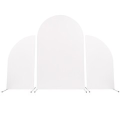 Wedding Arch Backdrop Stand Set Outdoor Floor Standing Background Decoration