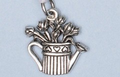 Beaucoup Design Wedding Cake Decoration Charms Silver Bridal Pulls 0.5-1in Ch…