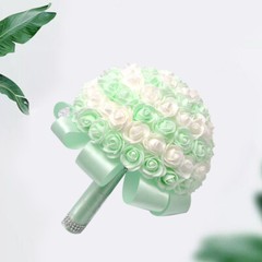 wedding hand bouquet Bride Wedding Bouquet， Bridal Flower Tossing Bouquet