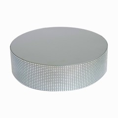 12″ Round Metal Pedestal Cake Stand with Rhinestones Wedding Party Decorations