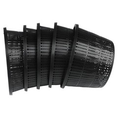Aquatic For Plant Support Large Black Mesh Pots Perfectly Sized at 8 3 Inches