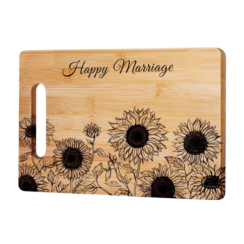 Wedding Gift for Couple 2025, Bridal Shower Gifts 12″L x 7.7″W, Bamboo