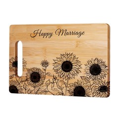 Wedding Gift for Couple 2025, Bridal Shower Gifts 12″L x 7.7″W, Bamboo