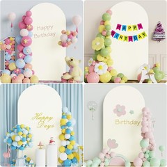 Versatile 7.2FT Spandex Arch Backdrop Cover – Ideal for Weddings and Parties