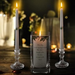 Unity Wedding Candle Set Decorative Glass Holders Romantic Ceremony Accessories