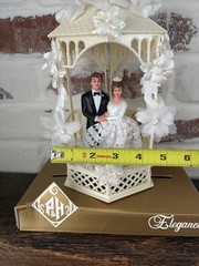 Pfeil & Holing NY VTG 1950-60’s Wedding Cake Topper NOS In Package Plastic RARE
