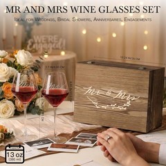 Wedding/Anniversary/Engagement/Bridal Shower and Bachelorette Gifts for Couples,