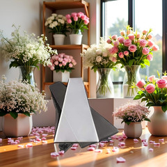 100Pcs Clear Plastic Flower Bouquet Sleeves – Crisp Cellophane Gift Wrapping Bag