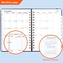 2020-2021 Planner – Academic Weekly & Monthly Planner, 6.4″ x 8.5″, 12 Months…