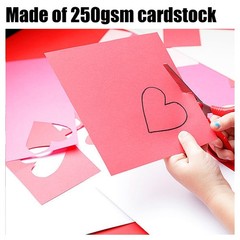 Koogel 60 Sheets Colored Cardstock, 8.5 x 11 x 11 inches, Multicolor