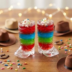 Pcs Cowboy Boot Shot Glasses, 1 oz Plastic Mini Boot Cups, Western 144 Clear