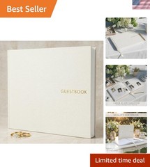 Unique Bridal Shower & Wedding Guest Book – Elegant Design for Lasting Memories