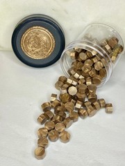 100 Count Brass Tacks Sealing Wax Beads