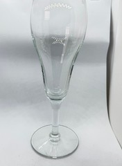 Set of 6 Clear Champagne Flute Glasses 8.5in Tall Classic Wedding Event
