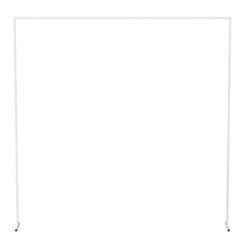 Wedding Arch Backdrop Stand Iron Rectangle Flower Frame 10 FT Garden Arbor Decor