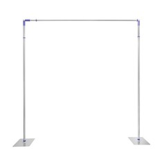 10ft x10ft Backdrop Stand Pipe Kit Heavy Duty Wedding Back Drop Adjustable Stand