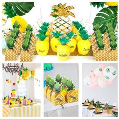50PC Wedding Pineapple Candy Box Baby Shower Birthday Favors Gift Paper Gift Bag