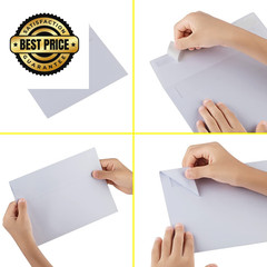 50 Pack White Envelopes – 5 x 7 Inch, A7, Card, Invitation & 5X7,