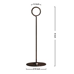 16 Pieces Table 8 inches Table Number Holders Place Steel Card Holders for Ph…