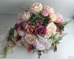 Bridal/Wedding/engagement Bouquet Artificial Flowers