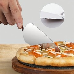 Multi color Food Grade Stainless Steel Cake Pizza Server for Home Kitchen Baking