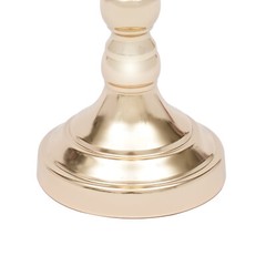 17.7in Height 10 Pcs Versatile Metal Wedding Centerpieces Vase& Pillar Candle